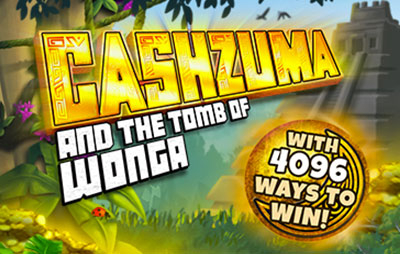 Cashzuma and the Tomb of Wonga slot machine di Core Gaming
