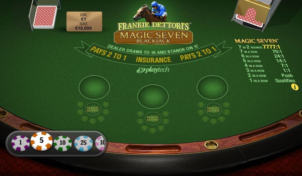Le caratteristiche di Magic Seven Blackjack.