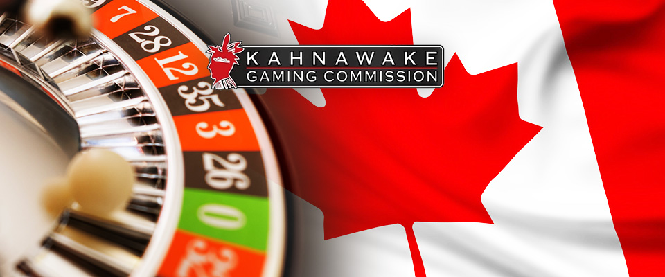 La Kahnawake Gaming Commission.