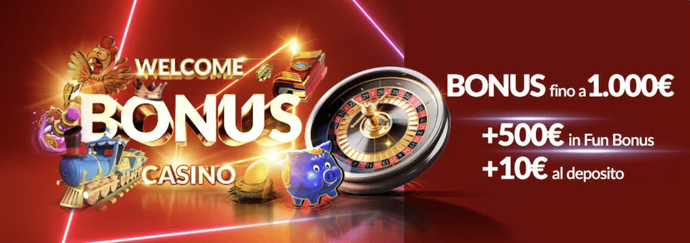 Eurobet Bonus di Benvenuto per il casino: scopri come funziona