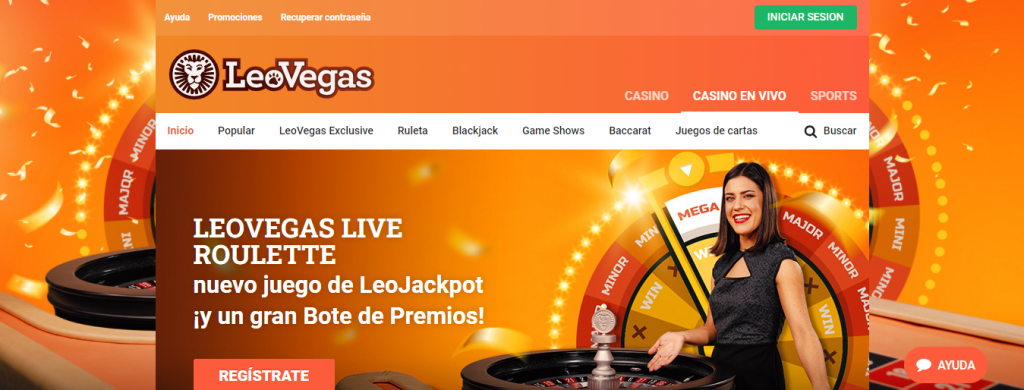 Il Casino di LeoVegas.