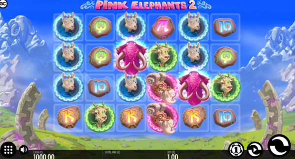 La slot Pink Elephants 2 di Thunderkick.