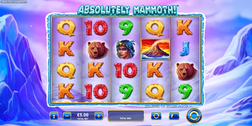 Simboli di Absolutely Mammoth slot.