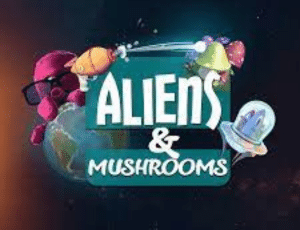 Aliens & Mushrooms slot machine di Nemesis Games Studio