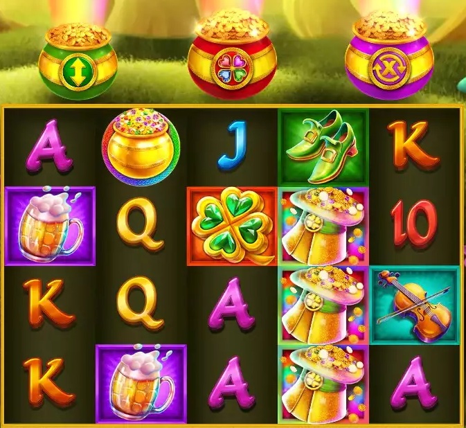 3 Lucky Rainbows Action Boost Slot machine di Games Global