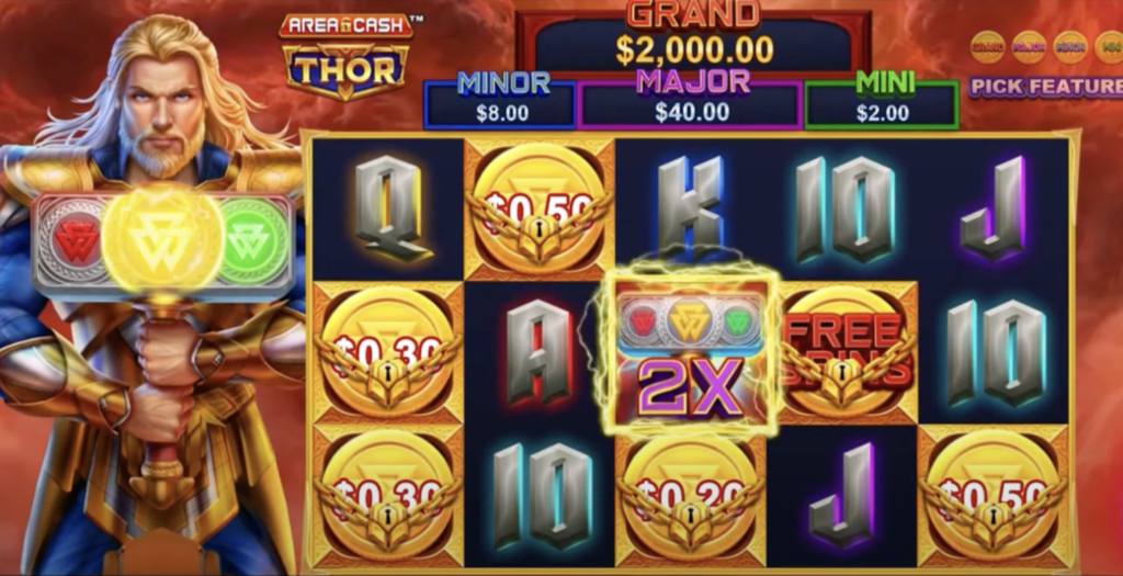 Area Cash Thor Slot machine: scopri le caratteristiche e i simboli di questa slot online
