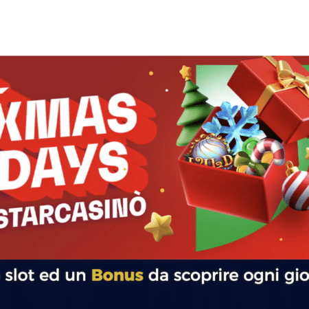 Bonus Natale: arriva la Xmas Days mania su StarCasinò