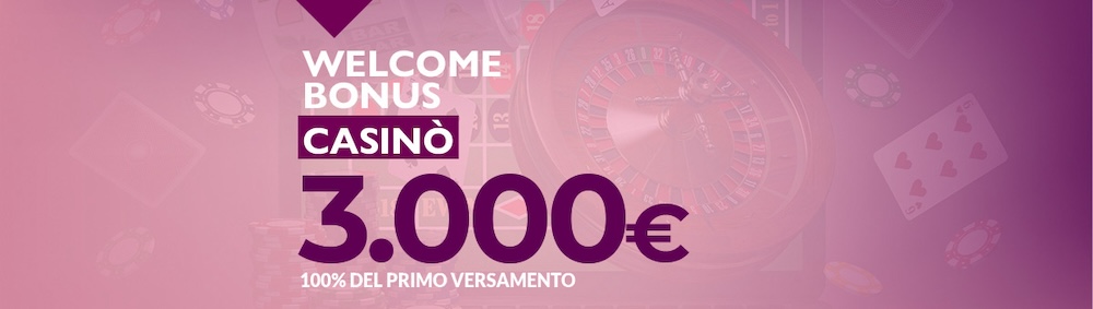 Scopri di più sul Betflag Casino Bonus Benvenuto su ProCasino.