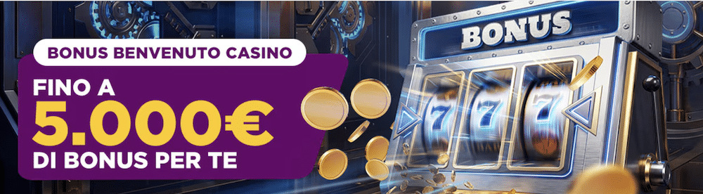 Fivebet bonus benvenuto