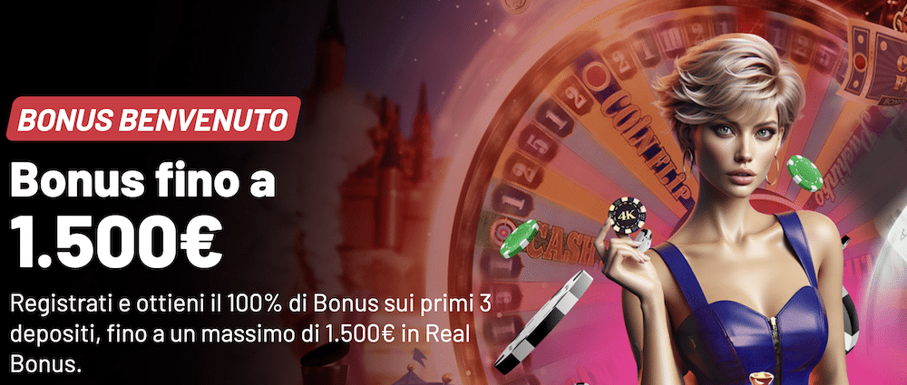 Marathonbet Casino Bonus Benvenuto fino a 1.500€: scopri come funziona su ProCasino.
