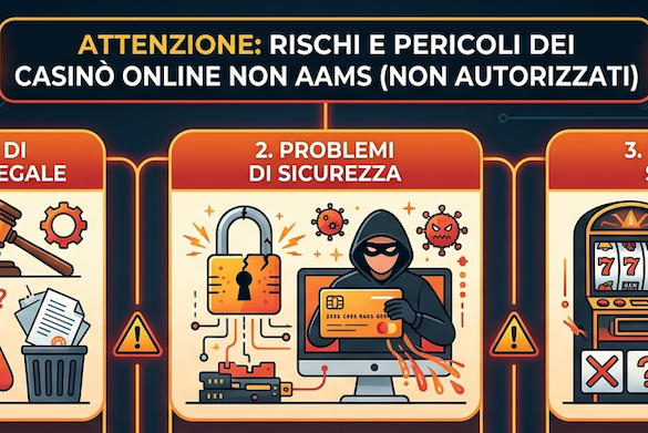 Evitare i casino online non AAMS: rischi e sicurezza