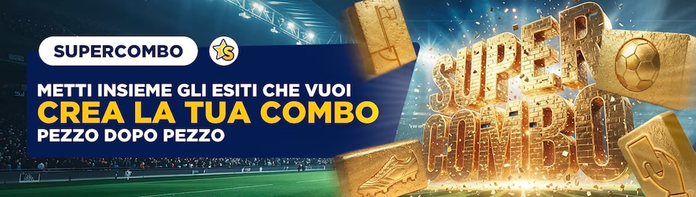 Come funziona SuperCombo da usare per le Golbet scommesse calcio e sport?