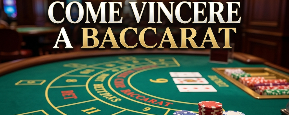 Come vincere a Baccarat (senza gridare al miracolo)