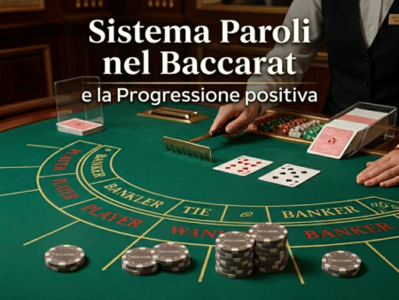 Sistema Paroli nel Baccarat e la Progressione positiva