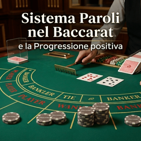 Sistema Paroli nel Baccarat e la Progressione positiva